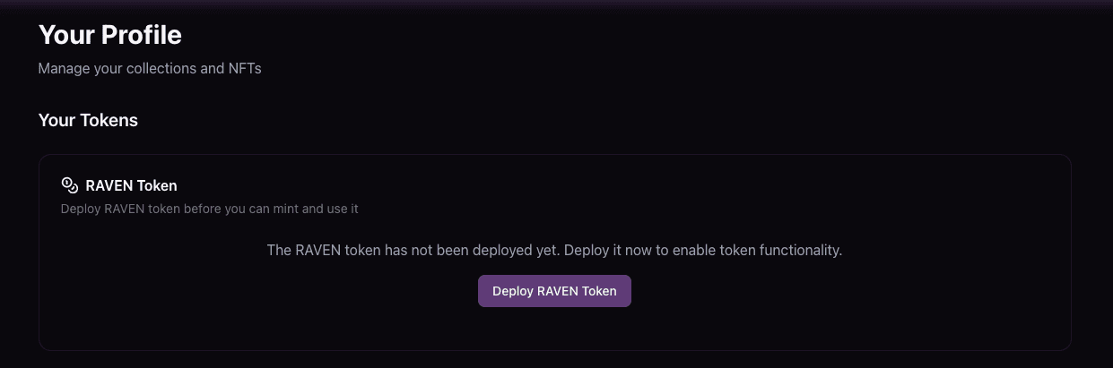 Token Deployment
